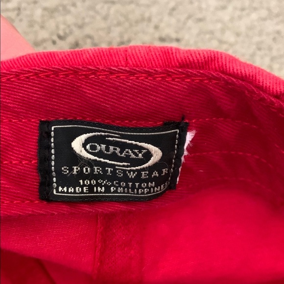 💙 VINTAGE Lake Tahoe California Red Cap - Picture 2 of 6